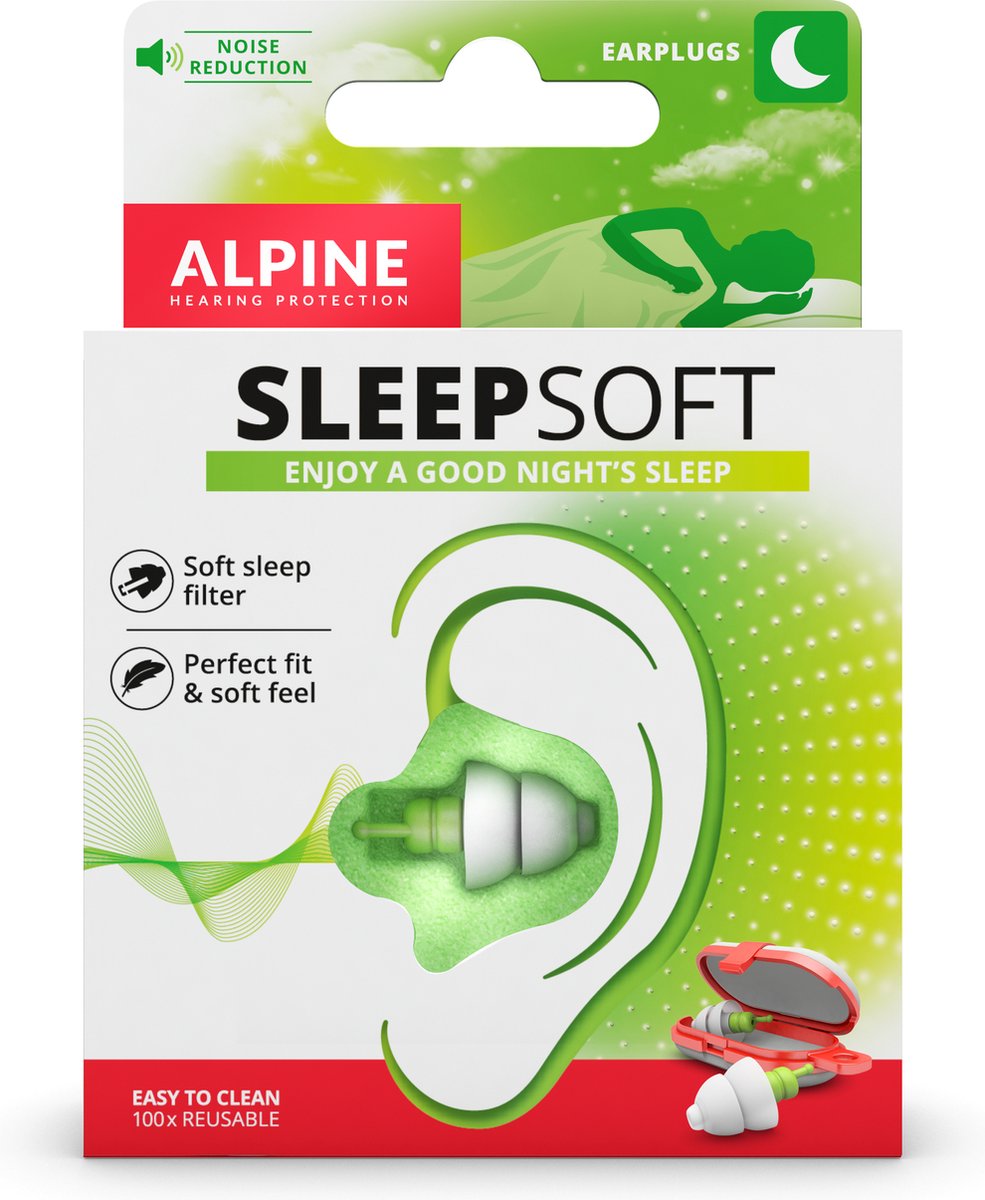 Alpine SleepSoft - Slaap oordoppen