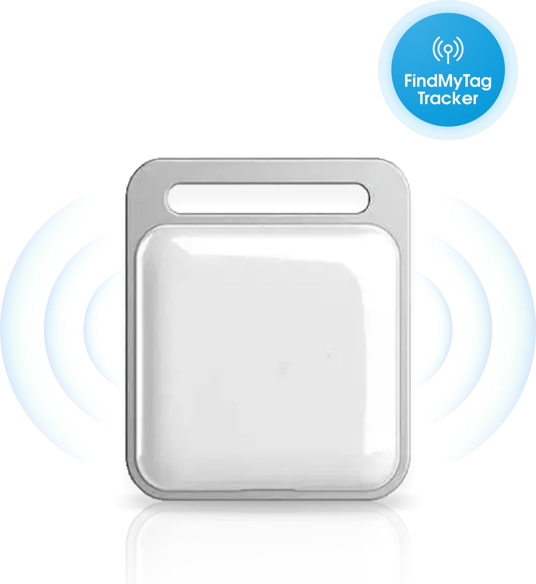 DoubleMM Tracker – Bluetooth - Koffer Airtag - Voor Apple en Android - Geen Abonnement – Batterij 1 jaar – Wereldwijde Dekking – Waterdicht – Makkelijke App
