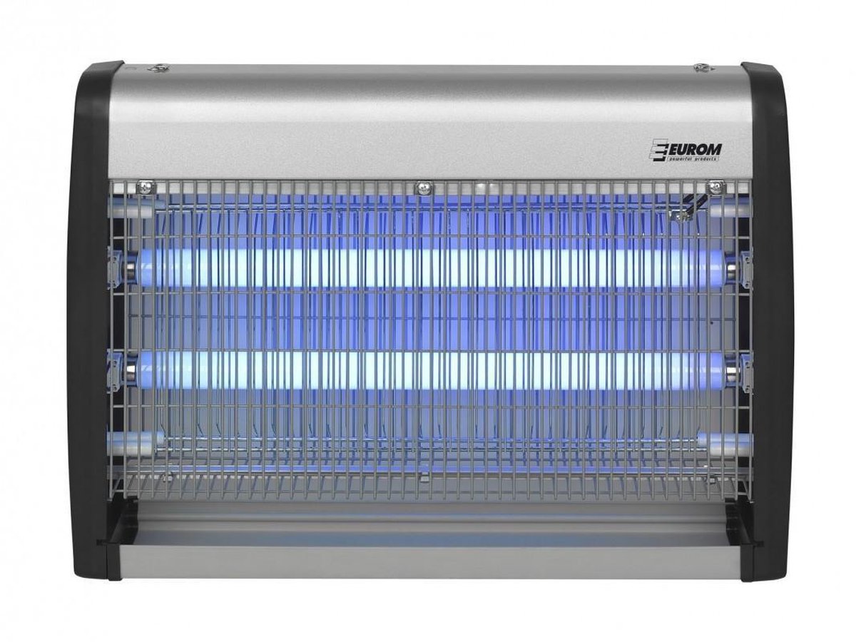 Eurom Fly Away metal 30-2 Insectenlamp 150 m² - hangen of staan
