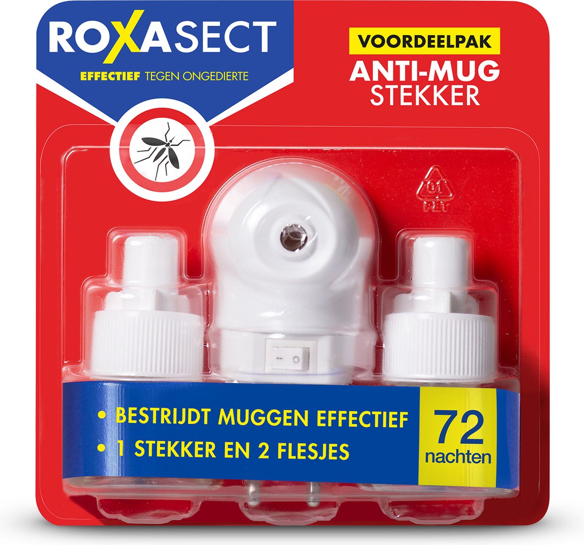 Roxasect Anti-Mug Muggenstekker - Voordeelverpakking - 2 stuks
