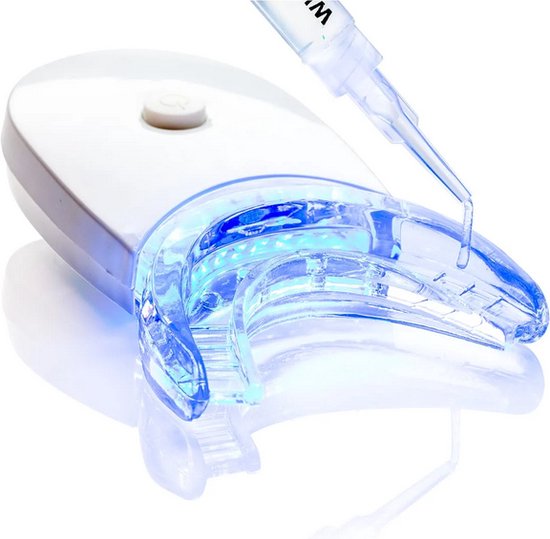 Tanden Bleken - Tandbleek Set - Teeth Whitening - 3D LED - Opbergbakje review