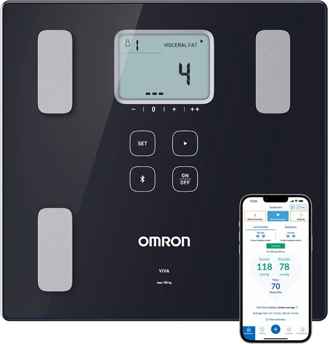 OMRON VIVA Slimme Bluetooth Weegschaal review
