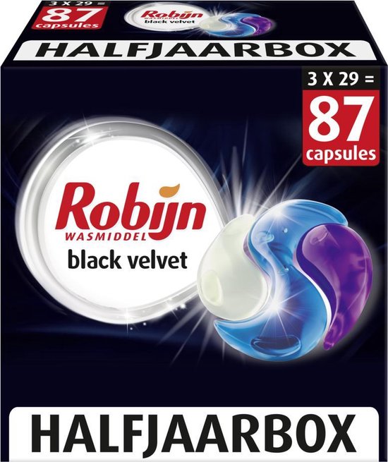 Robijn Classics Capsules Black Velvet Wascapsules review