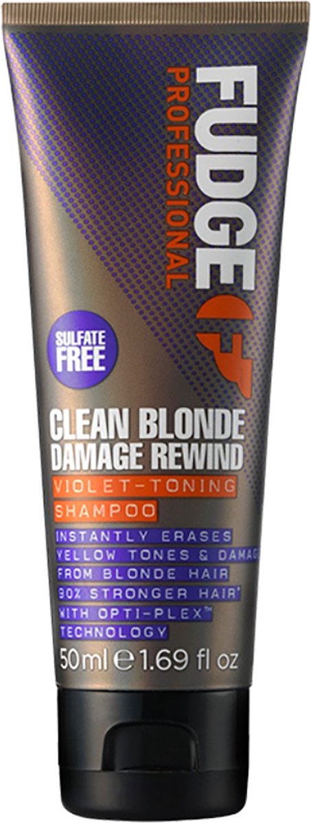 Fudge Clean Blonde Damage Rewind Violet Toning review
