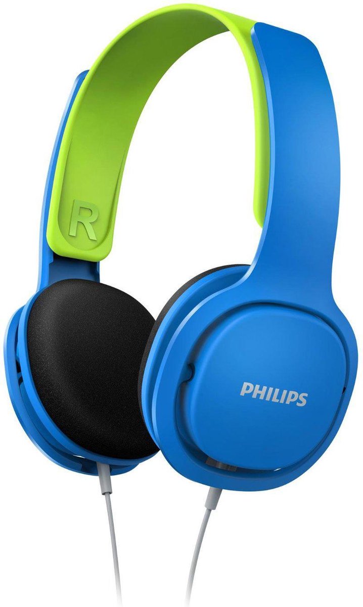 Philips SHK2000 - Kids Koptelefoon - On-Ear Volumebegrenzing - Blauw/Groen - Ergonomische hoofdband review