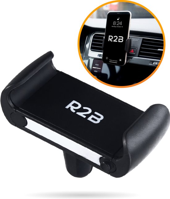R2B® Telefoonhouders Auto Ventilatie Rooster - Gsm Houder Auto - Accessories - Auto Telefoonhouder - Model Amsterdam review